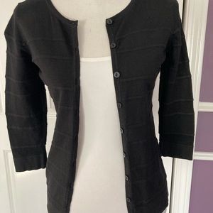 Womens The Limited XS black cardigan